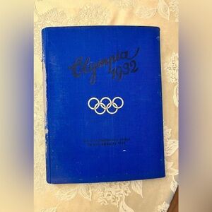 Rare German Edition Book Olympics 1932 in Los Angeles